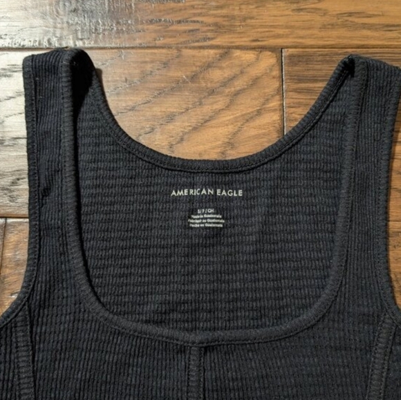 American Eagle corset tank top black size small - Picture 3 of 14